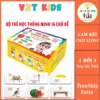 Bộ Thẻ Học Thông Minh Cho Bé 16 Chủ Đề - Cho Thẻ Song Ngữ Anh Việt Chuẩn Glenn Doman Flashcard Bé Từ 0-6 Tuổi