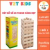 Bộ Đồ Chơi Rút Gỗ Số 48 Thanh Rèn Luyện Trí Thông Minh Khéo Léo Cho Bé