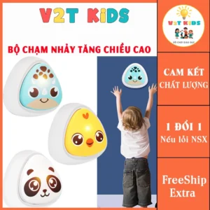 Bộ Chạm Nhảy Tăng Chiều Cao Cho Bé – Đồ Chơi Vận Động Bộ Bấm Chuông Chạm Nhảy Cho Bé