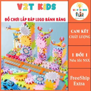 Đồ Chơi Lắp Ráp Động Cơ Bánh Răng Có Thể Chuyển Động – Lego Bánh Răng Cho Bé Thỏa Sức Khám Phá