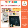 Bảng Ghép Nam Châm Hai Mặt Có Chữ Và Số Thông Minh – Bảng Dạy Học Cho Bé Education Board