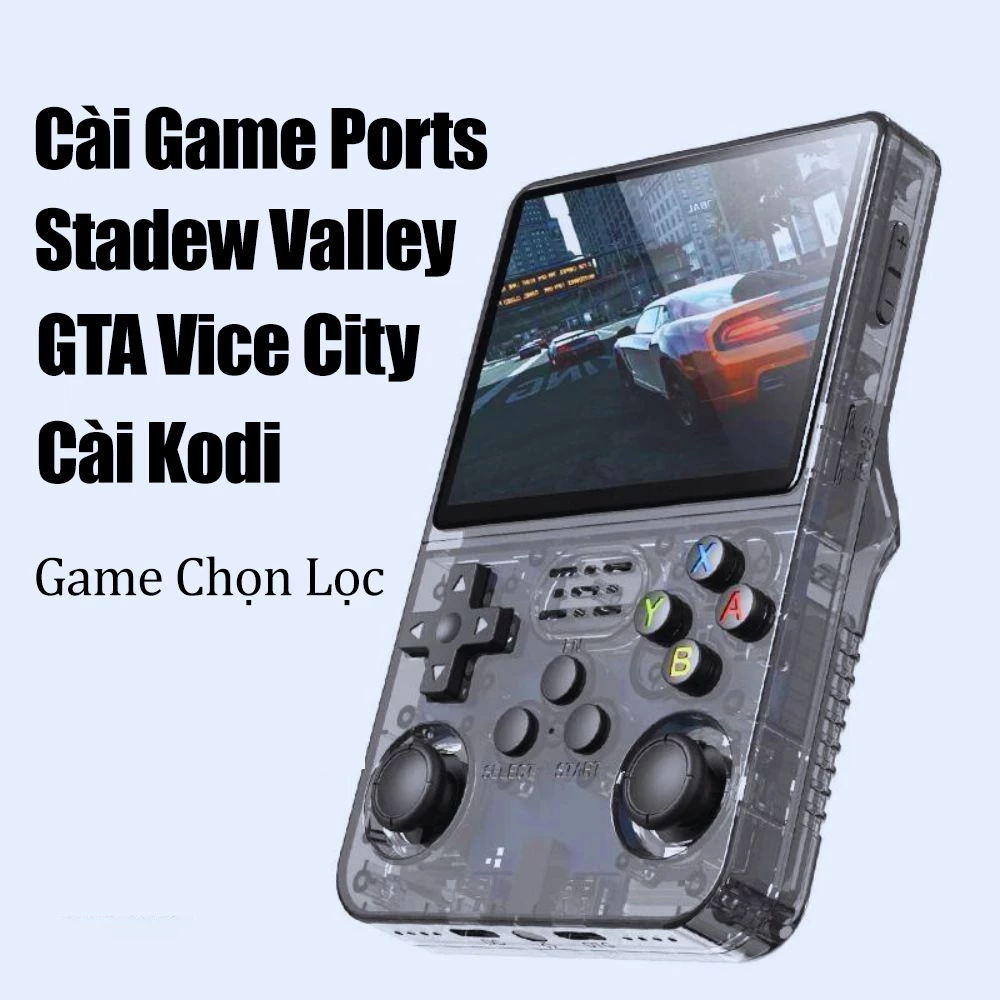 Máy chơi game R36s giá rẻ cấu hình mạnh, chơi nhiều hệ máy từ psp ps1 nes snes gbc gba gb | Izzygame