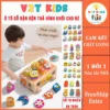 Đồ Chơi Giáo Dục Montessori - Xe Oto Gỗ Bận rộn cho trẻ từ 1-3 Tuổi