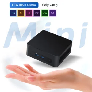 Mini pc chạy Intel i3-10110u GMKTec G3 Pro cực mạnh mẽ cho công việc văn phòng, học tập, giải trí xem phim lướt web