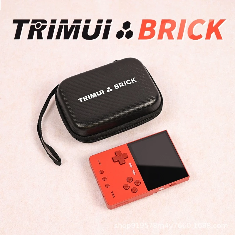 Combo túi đựng bảo vệ + kính cường lực trimui brick , trimui smart pro | case trimui brick | izzygame