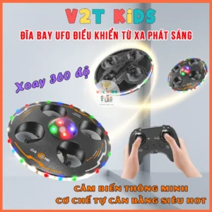 Đĩa Bay Ufo Điều Khiển Từ Xa - Đĩa Bay Điều Khiển Từ Xa Phát Sáng Cảm Biến Tự Cân Bằng Thông Minh