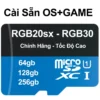 Thẻ nhớ rgb20sx, rgb30 cài sẵn arkos + full game hay, lắp vào máy chơi ngay không cần cài lại | Izzygame