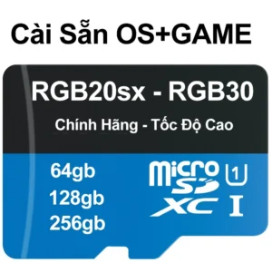 Thẻ nhớ rgb20sx, rgb30 cài sẵn arkos + full game hay, lắp vào máy chơi ngay không cần cài lại | Izzygame