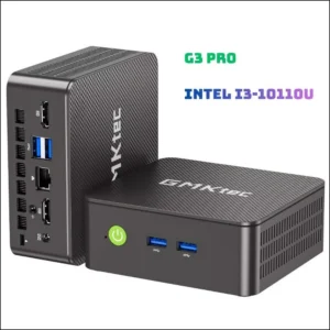Mini pc GMKTec G3 Pro chính hãng, i3-10110u đời cao, phục vụ văn phòng, đồ họa nhẹ, giải trí video 4k | izzygame