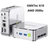 Mini pc gmktec g10 chính hãng với amd r5-3500u mạnh mẽ, nhiều kết nối, typec hiện đại, dual ram, dual ssd