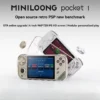 Miniloong pocket 1 đối thủ xứng tầm của anbernic rg40xx h, màn cực đẹp, nút bấm tốt | izzygame