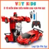 Ô Tô Biến Hình Robot Loại Xịn - Nhựa ABS Cứng Cáp, Có Điều Khiển Từ Xa, Pin Sạc Lại Sau Khi Sử Dụng