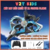 Máy Bay Điều Khiển Từ Xa Fighter Flance Dòng RC Cao Cấp - 2.4GHZ Chống Nhiễu, Chống Va Chạm, Tự Cân Bằng Cao Cấp